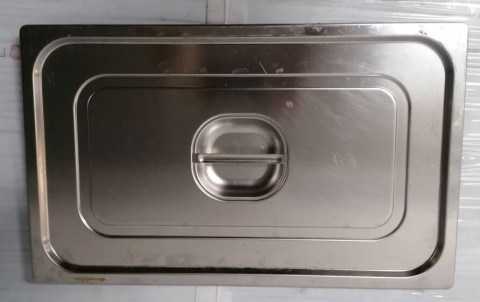 Καπάκι 1/1Gn INOX με εγκοπή - Μεταχειρισμένο